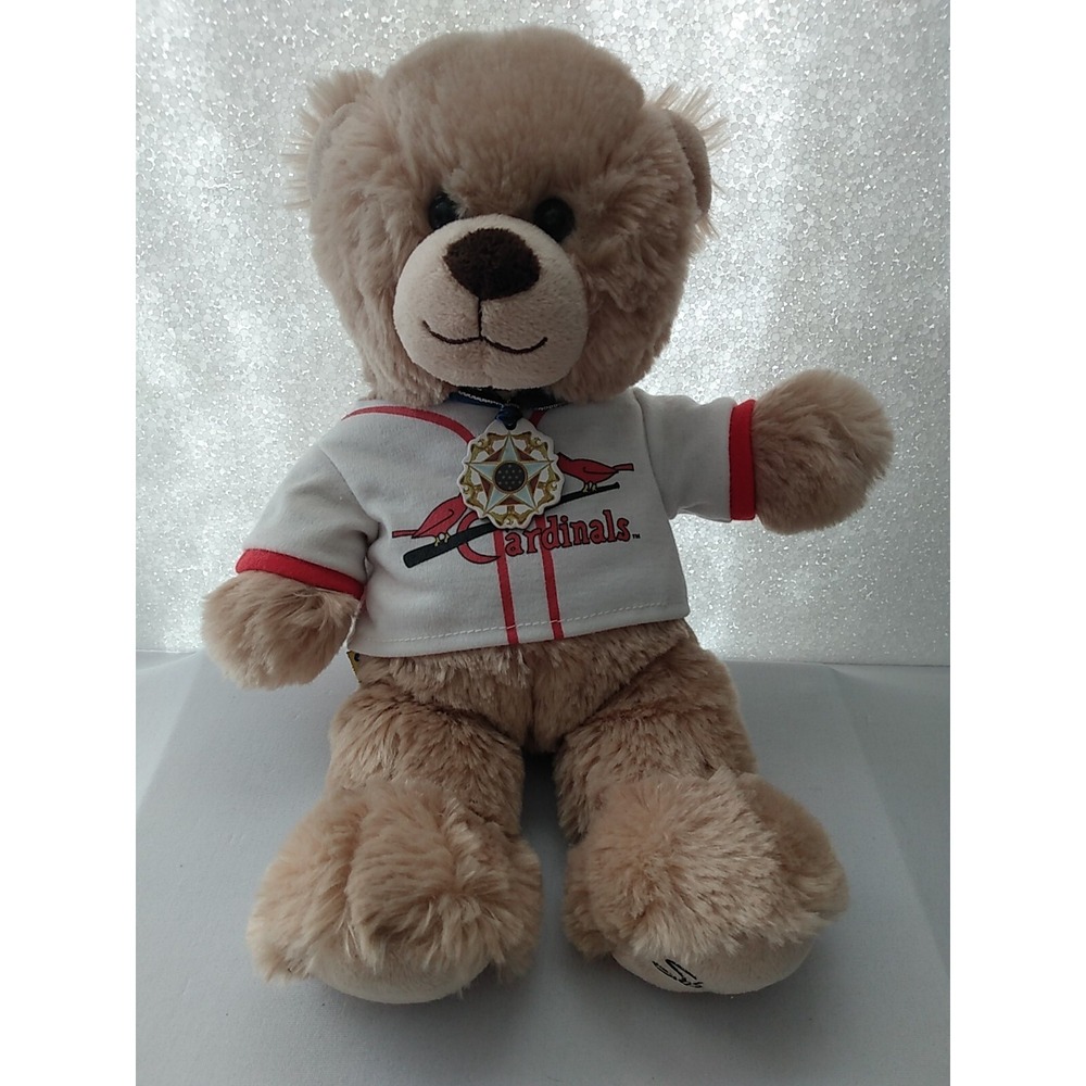 2011 Build A Bear St Louis Beary Limited Edition Friend Stan Musial #6 Cardinals